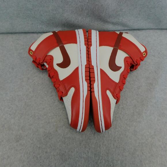 Nike Women's Nike Sneakers High top Dunk High Red - Size 6 - Picture 7 of 10